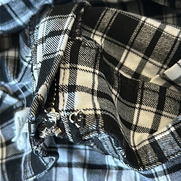 Garage plaid bodycon mini skirt - Picture 4 of 5